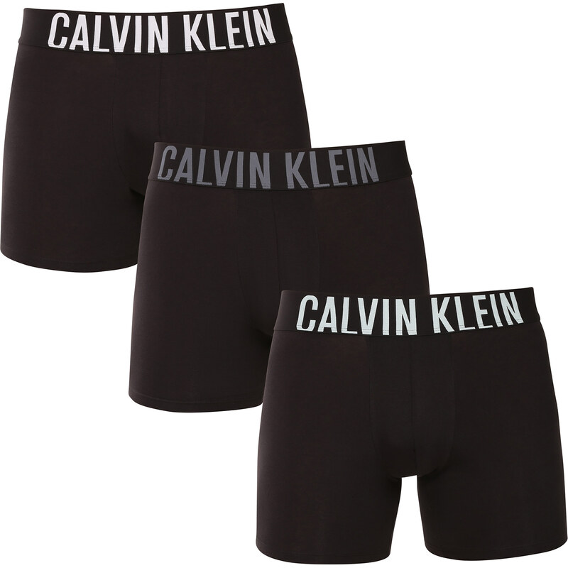 3PACK pánske boxerky Calvin Klein čierne (NB3609A- ZDO) 66316691