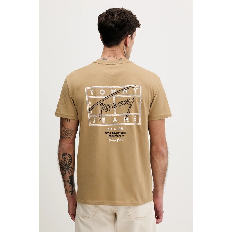 Bavlnené tričko Tommy Jeans 66339461