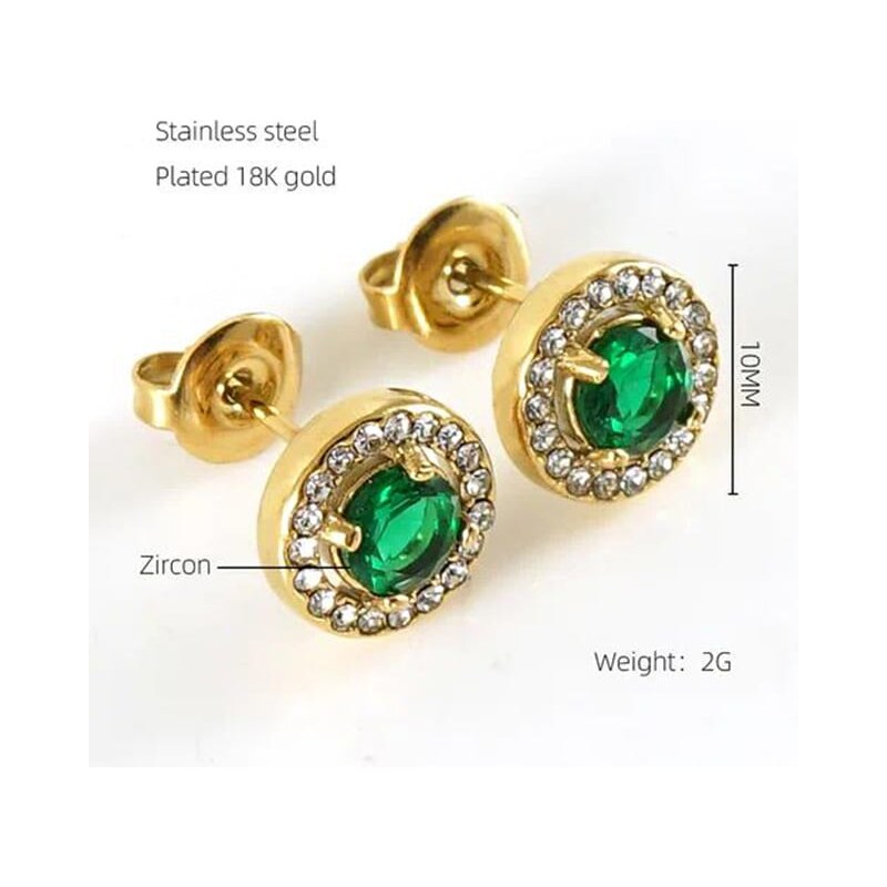 Oceľové náušnice Glare 669 66339472