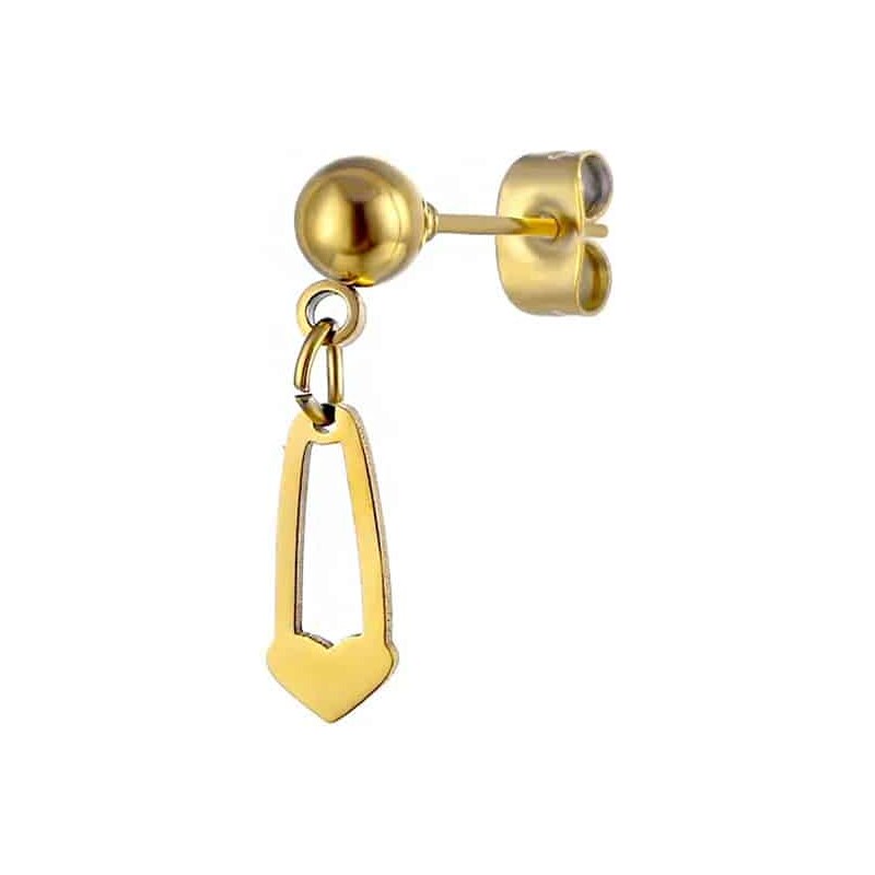 Oceľová náušnica Glare 670 66339473