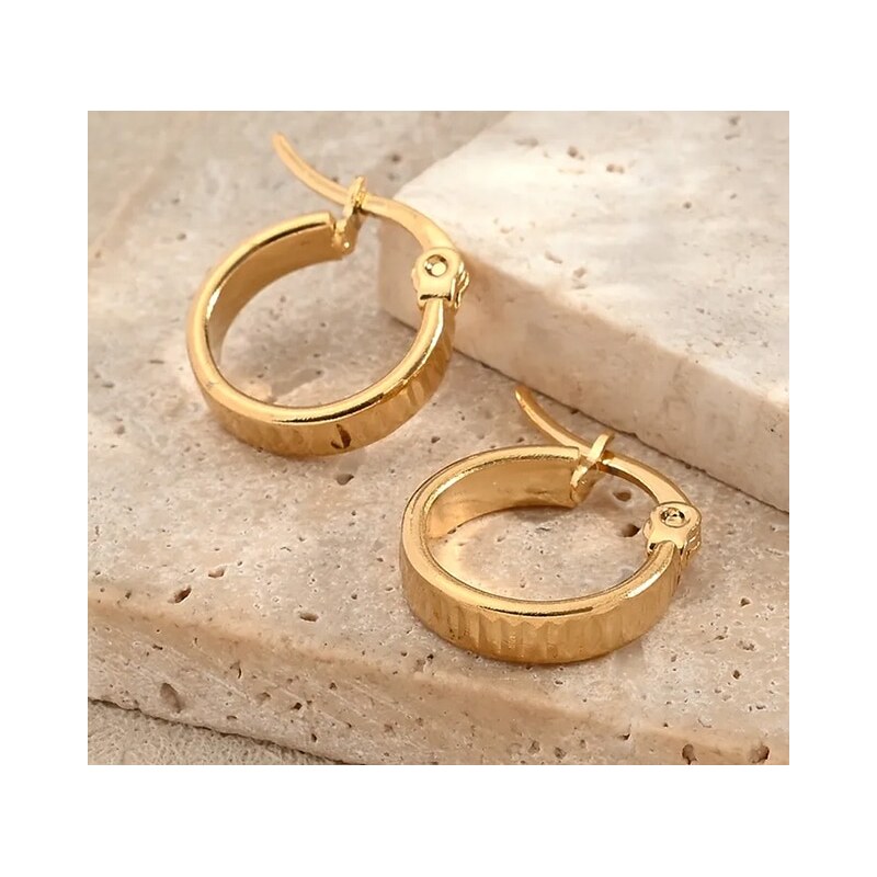 Oceľové náušnice Glare 671 66339474