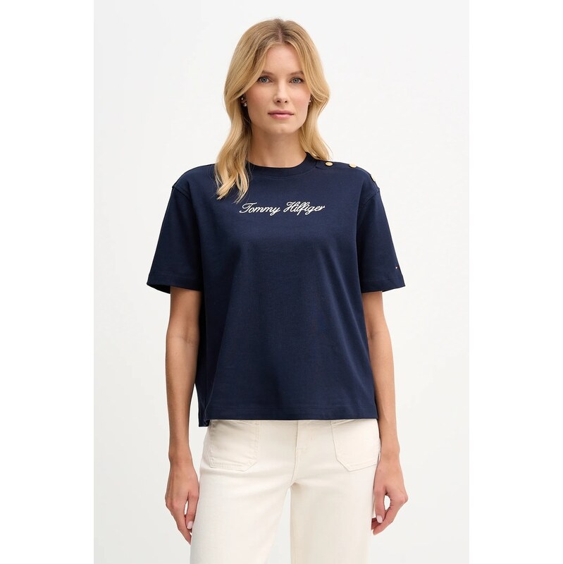 Bavlnené tričko Tommy Hilfiger 66340239