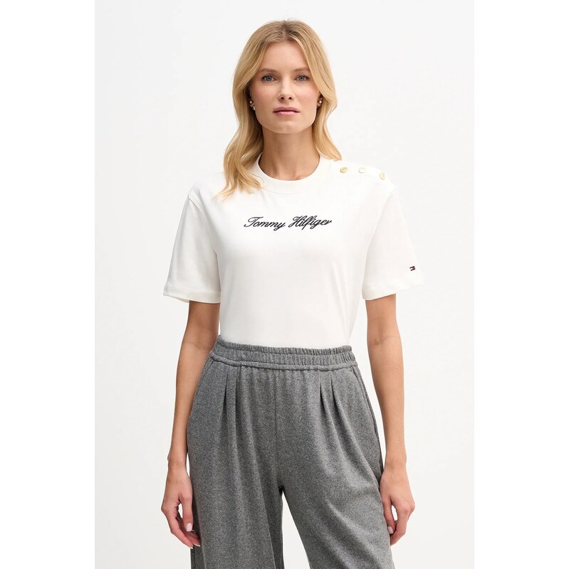 Bavlnené tričko Tommy Hilfiger 66340240