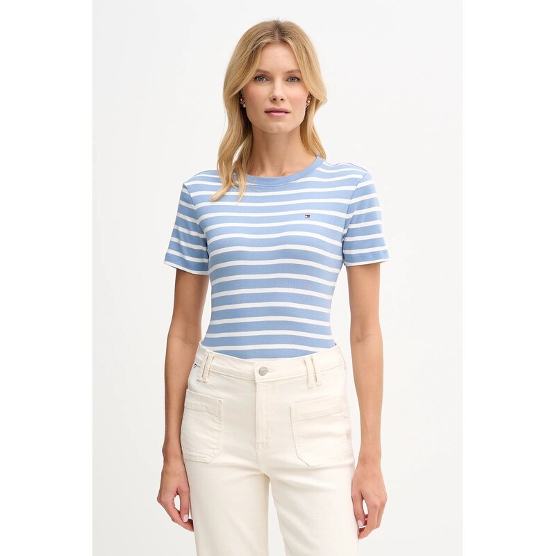Bavlnené tričko Tommy Hilfiger 66340243
