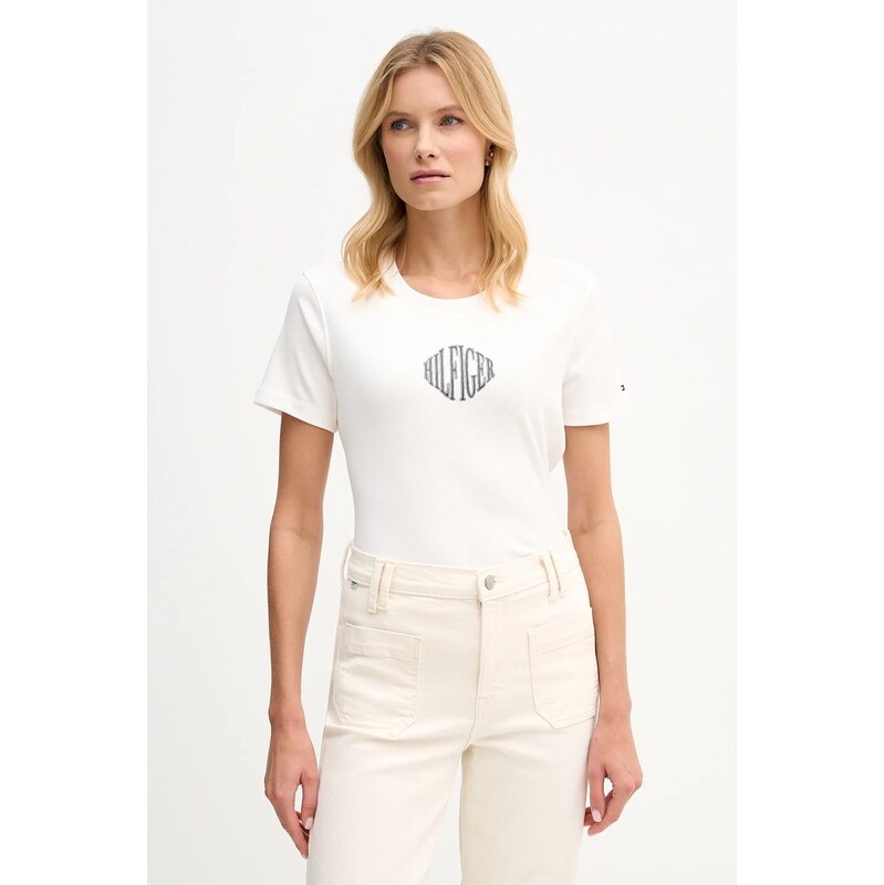 Bavlnené tričko Tommy Hilfiger 66340245