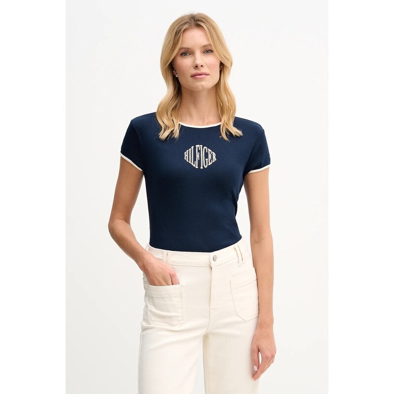 Bavlnené tričko Tommy Hilfiger 66340246