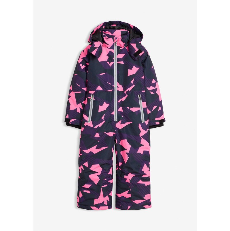 bonprix Zimný overal, odpudzujúci vodu, farba fialová 66341270