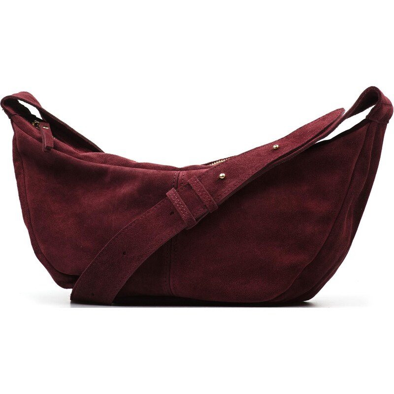 Blaire Kožená crossbody kabelka Hollie bordó 66341473