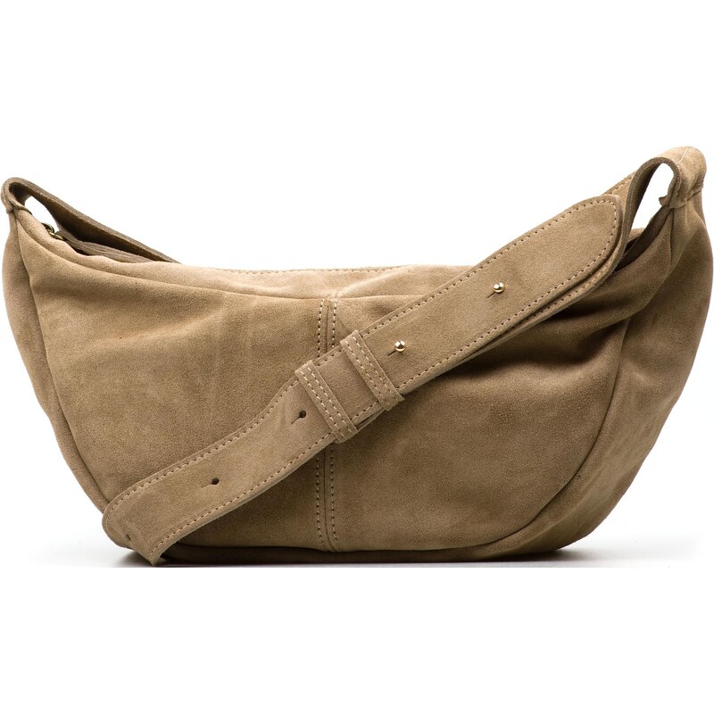 Blaire Kožená crossbody kabelka Hollie fango 66341474