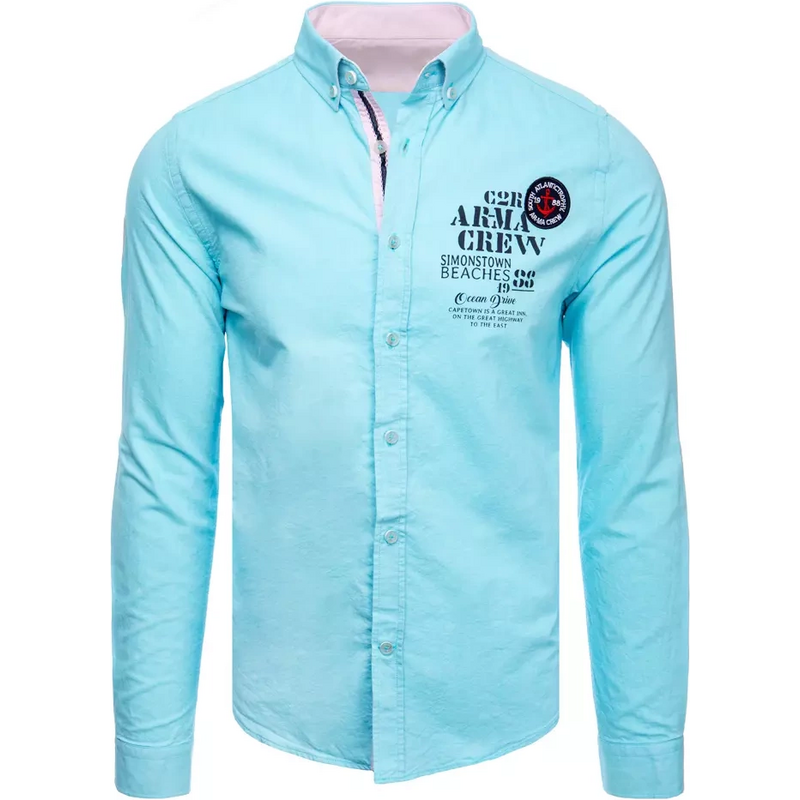 Pánska košeľa žltá Dstreet DX2246 65589425