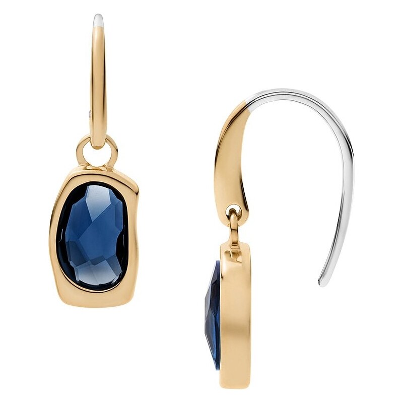 Skagen Očarujúce pozlátené náušnice Sofie Sea Glass SKJ1885710 66585064