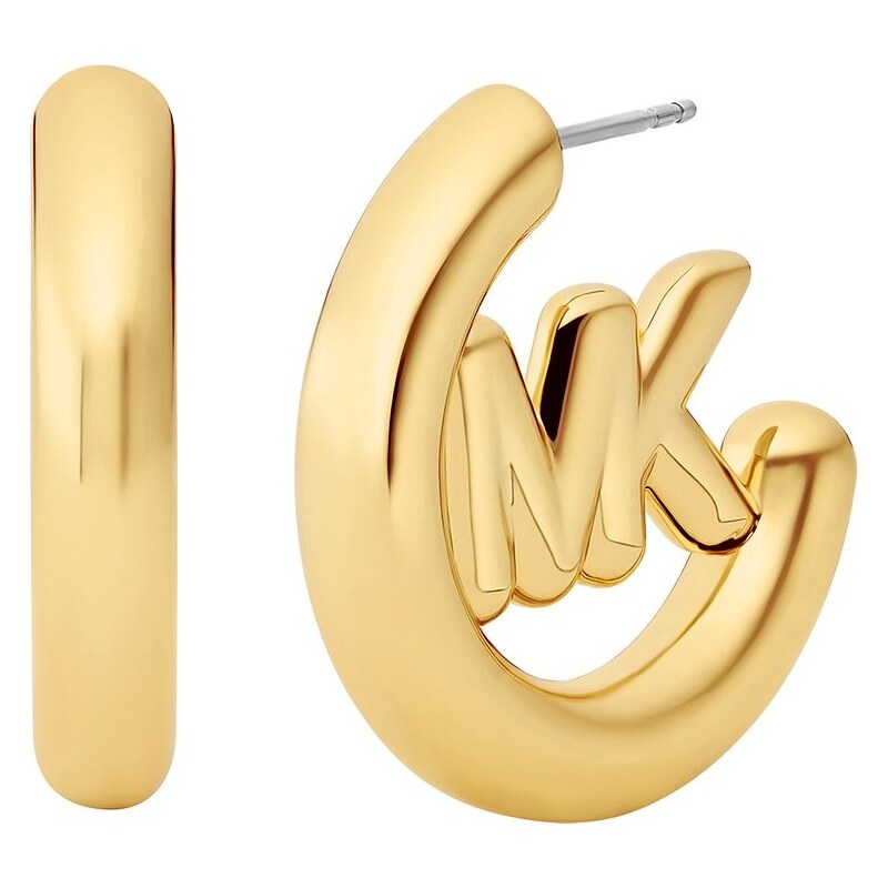 Michael Kors Výrazné pozlátené kruhy Kors MK MKJ8509710 66595172