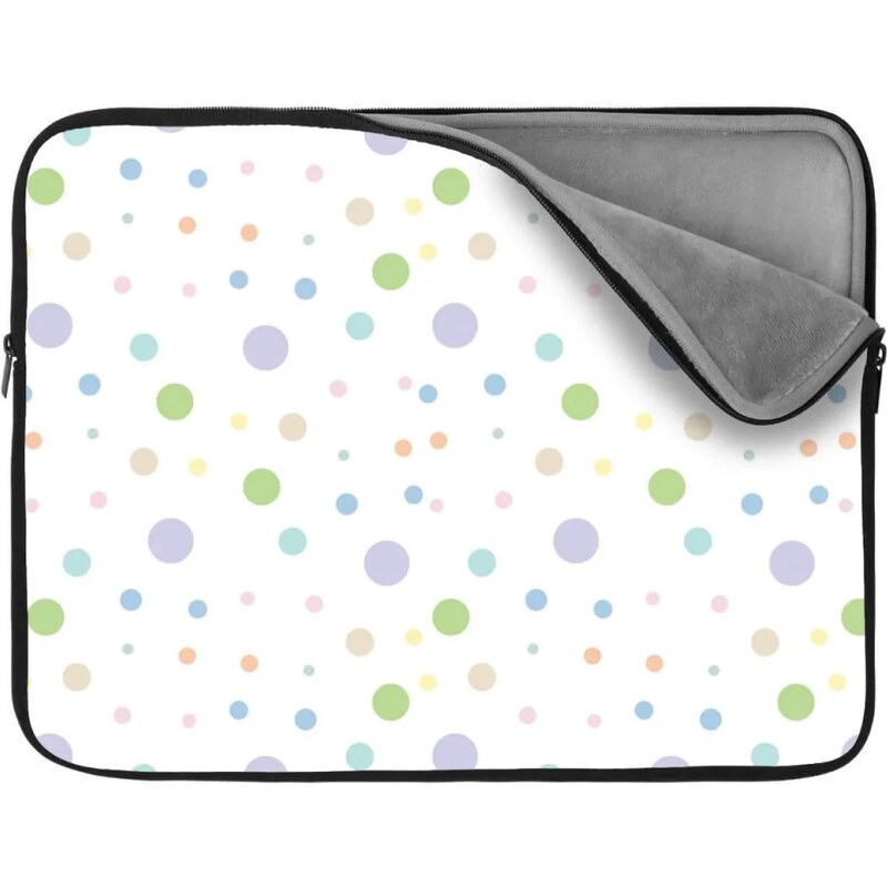 Sablio Obal na notebook Farebné bodky 65426896