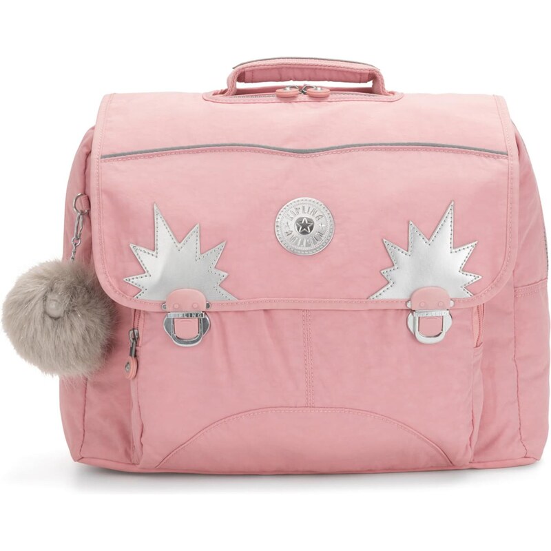 KIPLING Batoh Iniko ružová / strieborná 66345933