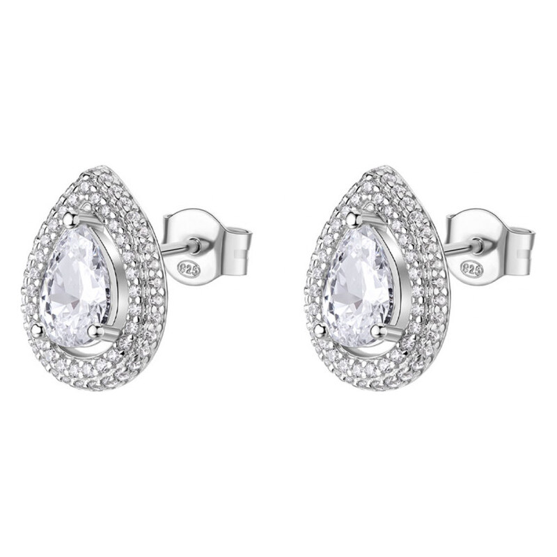 Rosato Kôstkové náušnice s kubickými zirkónmi Kvapka Anna RZAN21 66590677