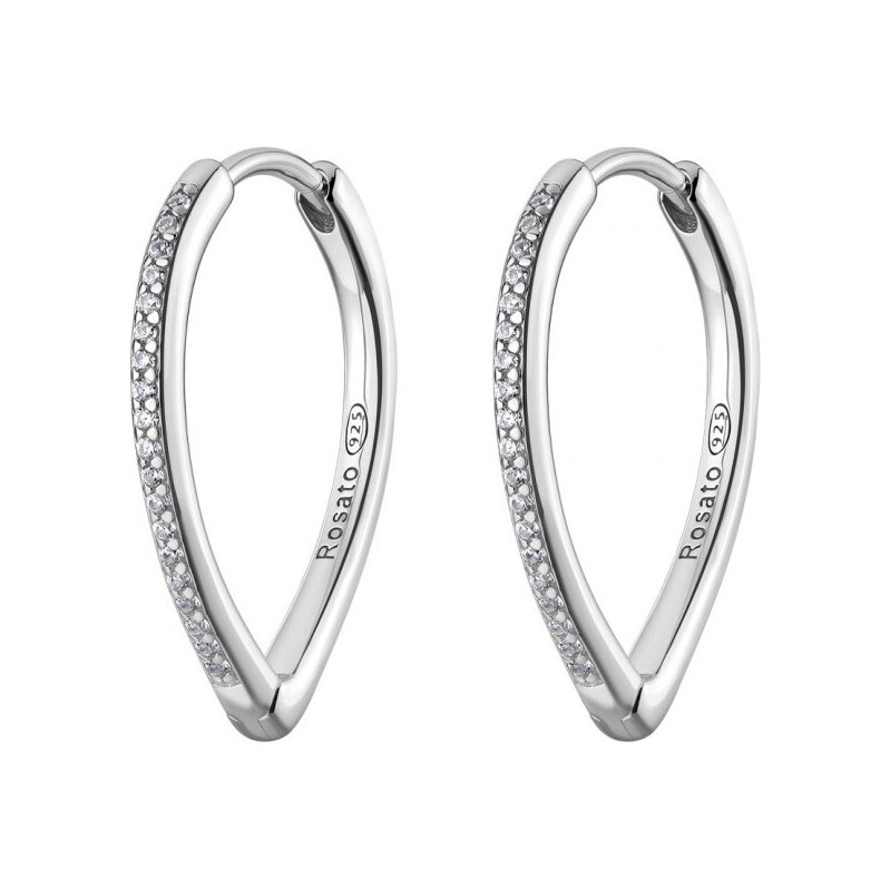 Rosato Strieborné náušnice s čírymi zirkónmi Sofia RZSO27 66589854