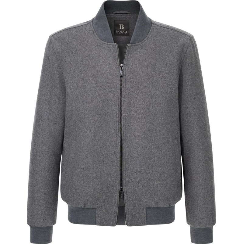 Boggi Milano Prechodná bunda B Sustainable sivá melírovaná 66346071