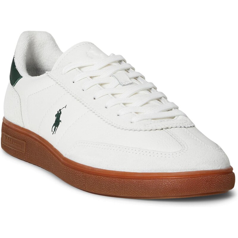 Polo Ralph Lauren Nízke tenisky BEDFORD tmavozelená / šedobiela 66346080