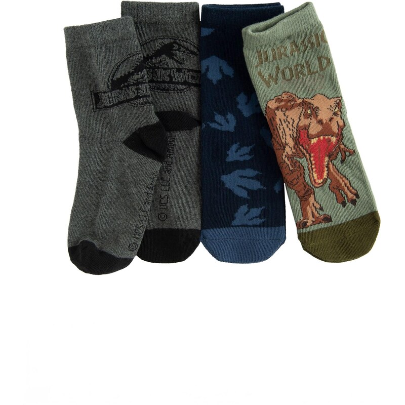 Cool Club Ponožky tmavomodrá / svetlohnedá / sivá / svetlozelená 66346148