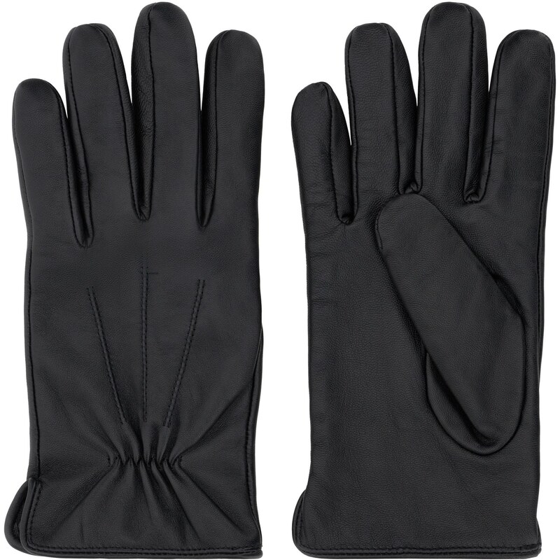 Boggi Milano Prstové rukavice čierna 66346169