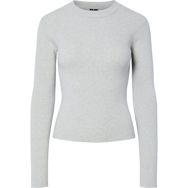 PIECES Sveter svetlosivá 66346183