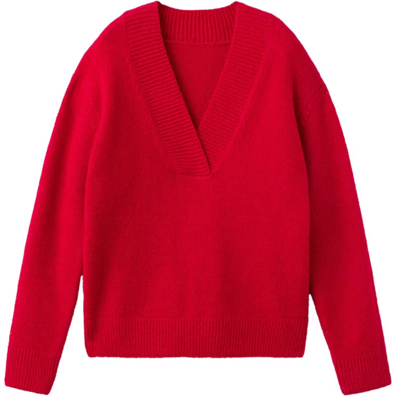 MANGO Sveter TOMATOE červená 66346207