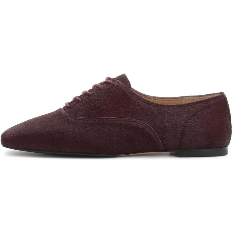 Kazar Studio Šnurovacie topánky vínovo červená 66346017