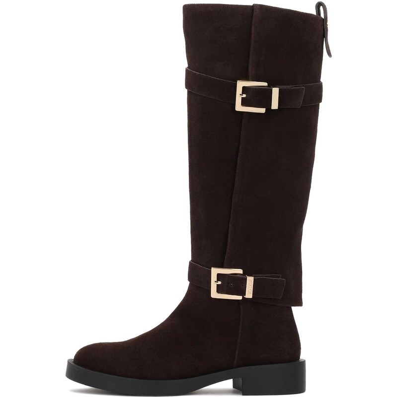 Kazar Čižmy tmavohnedá 66346043