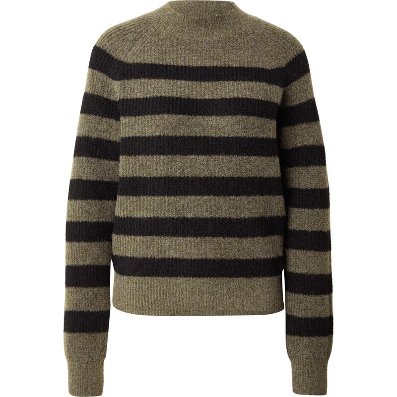 QS Sveter kaki / čierna 66346363