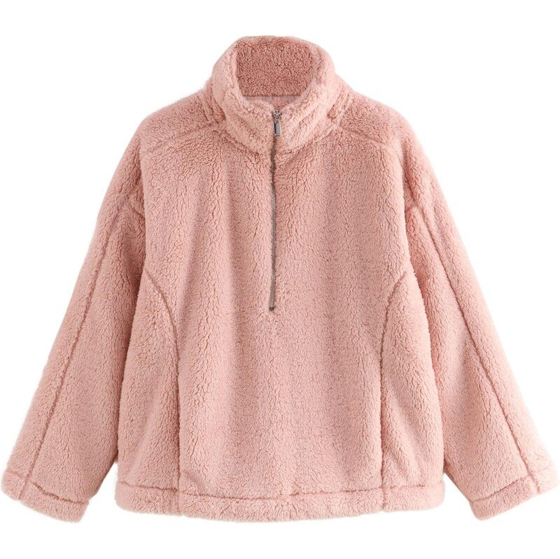 Next Flisová bunda ružová 66346364