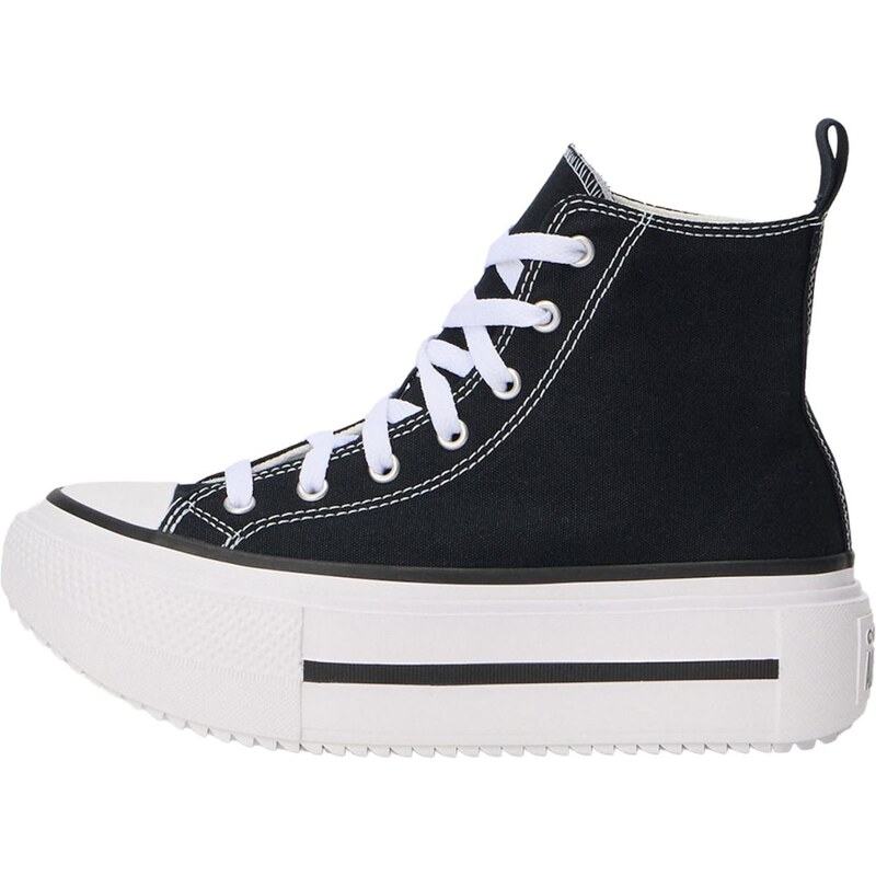 CONVERSE Tenisky CTAS LIFT DOUBLE STACK čierna / biela 66346398