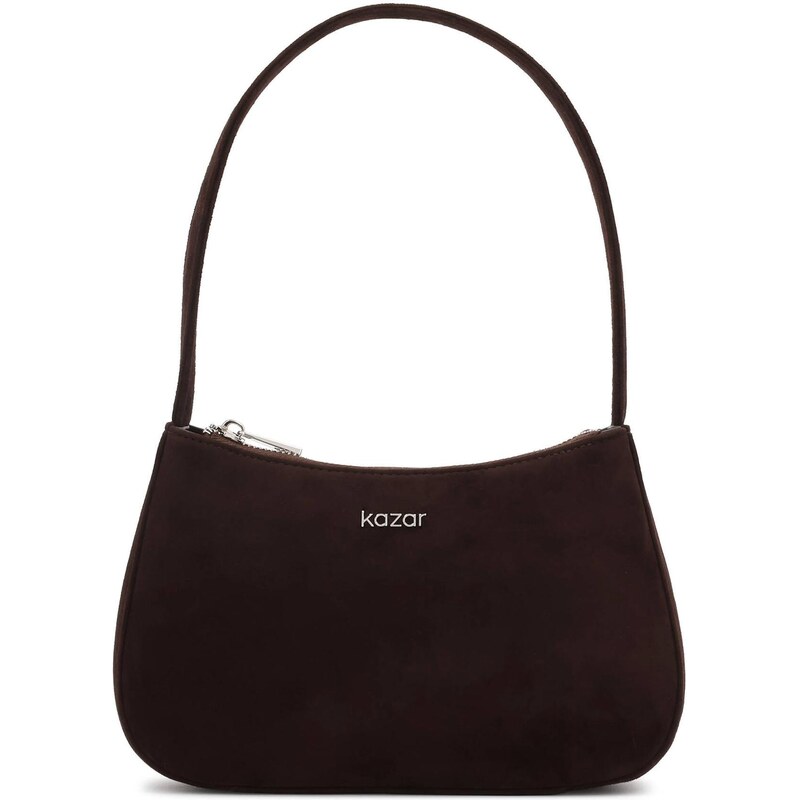 Kazar Kabelka na rameno tmavohnedá 66346156