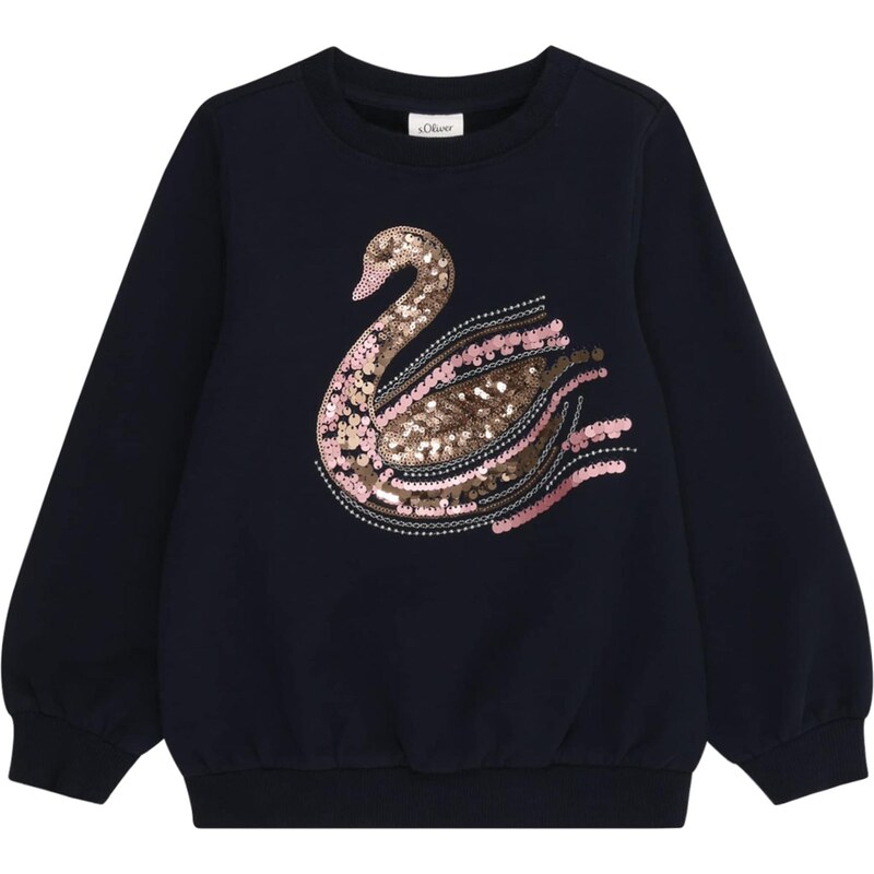 s.Oliver Mikina námornícka modrá / ružová / strieborná 66346424