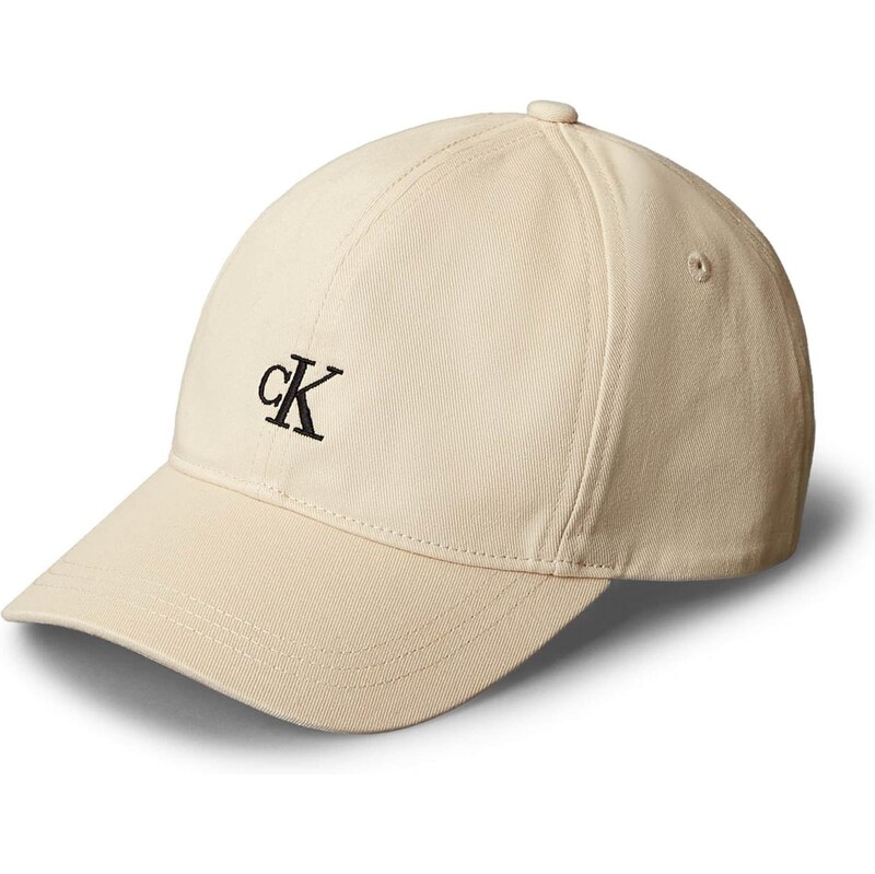 Calvin Klein Klobúk piesková / čierna 66346480