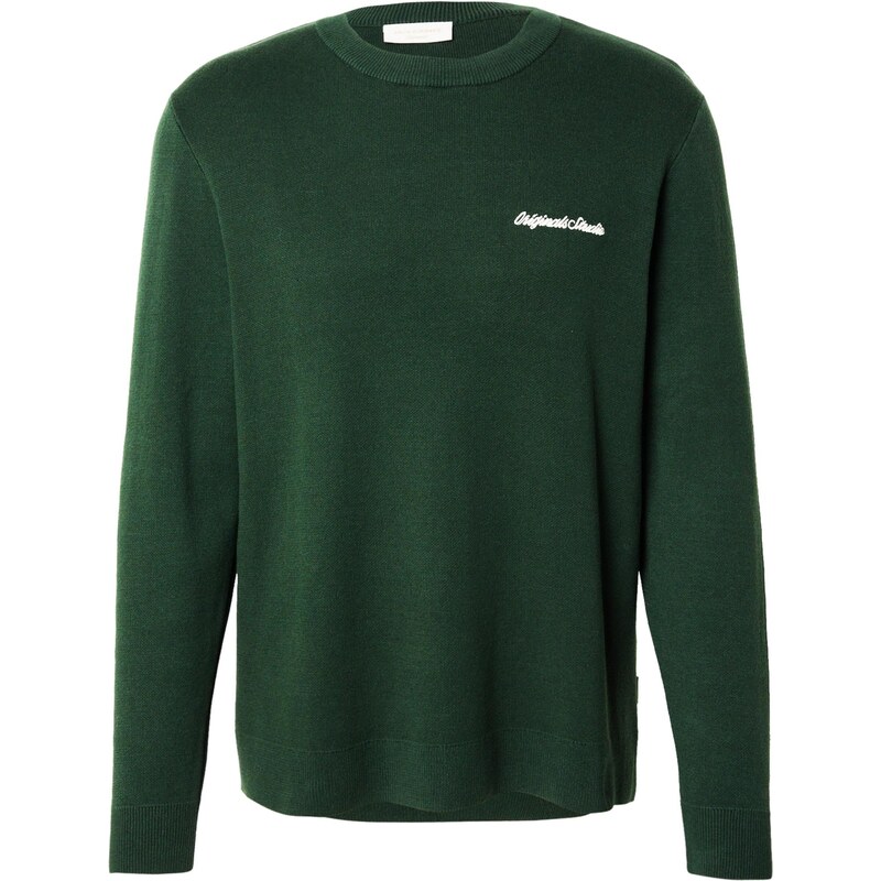 JACK & JONES Sveter JORNORREBRO tmavozelená 66346528