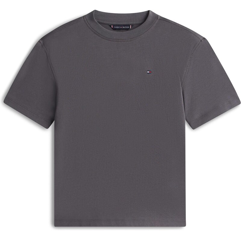 TOMMY HILFIGER Tričko svetlobéžová / pastelovo modrá / tmavosivá / 66346532