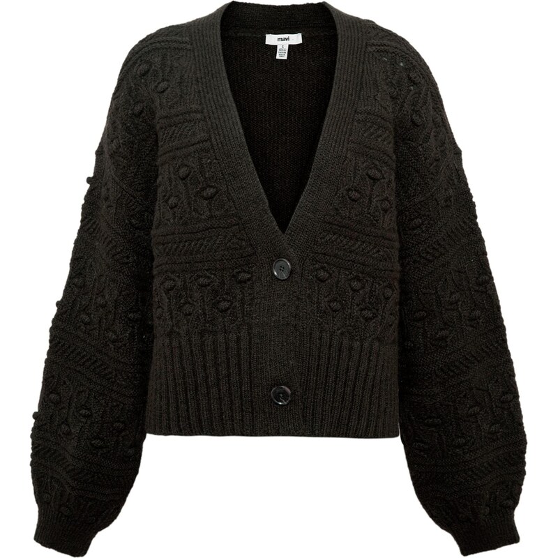 Mavi Kardigán tmavohnedá 66346542