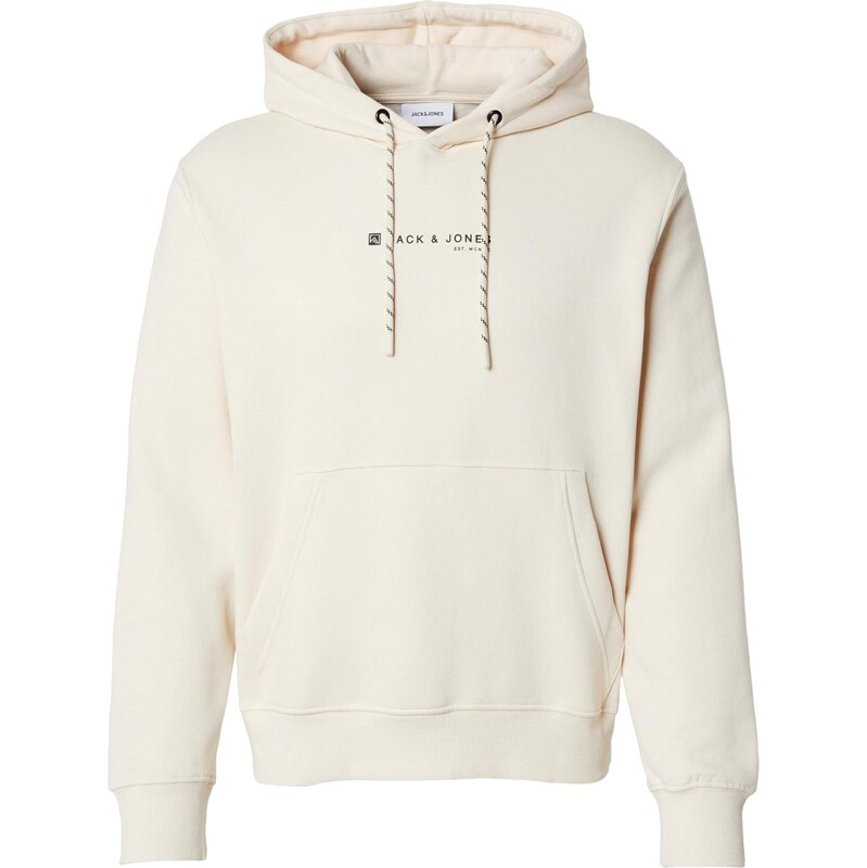 JACK & JONES Mikina JJSKI svetlosivá / čierna 66346589