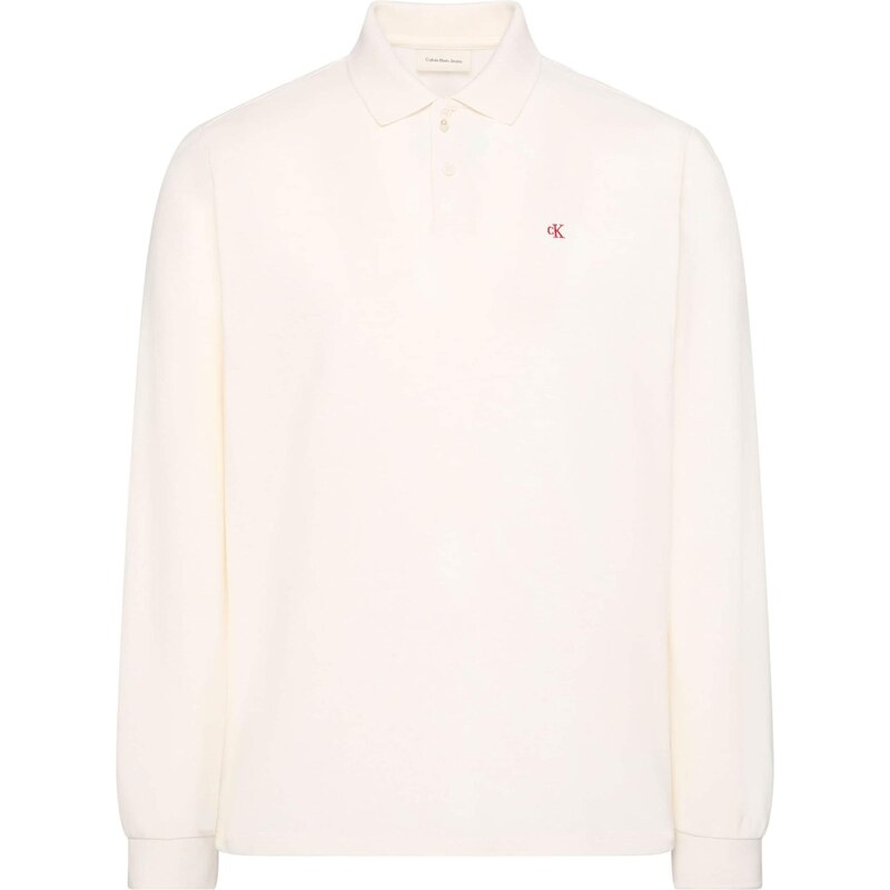 Calvin Klein Jeans Tričko červená / biela ako vlna 66346662