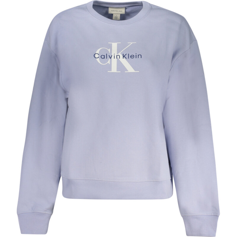 CALVIN KLEIN WOMENS PURPLE ZIP-UP SWEATSHIRT 66364824