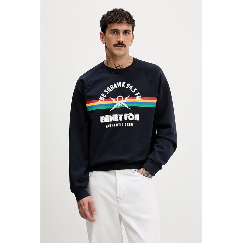 Bavlnená mikina United Colors of Benetton x Stranger Things 66393194