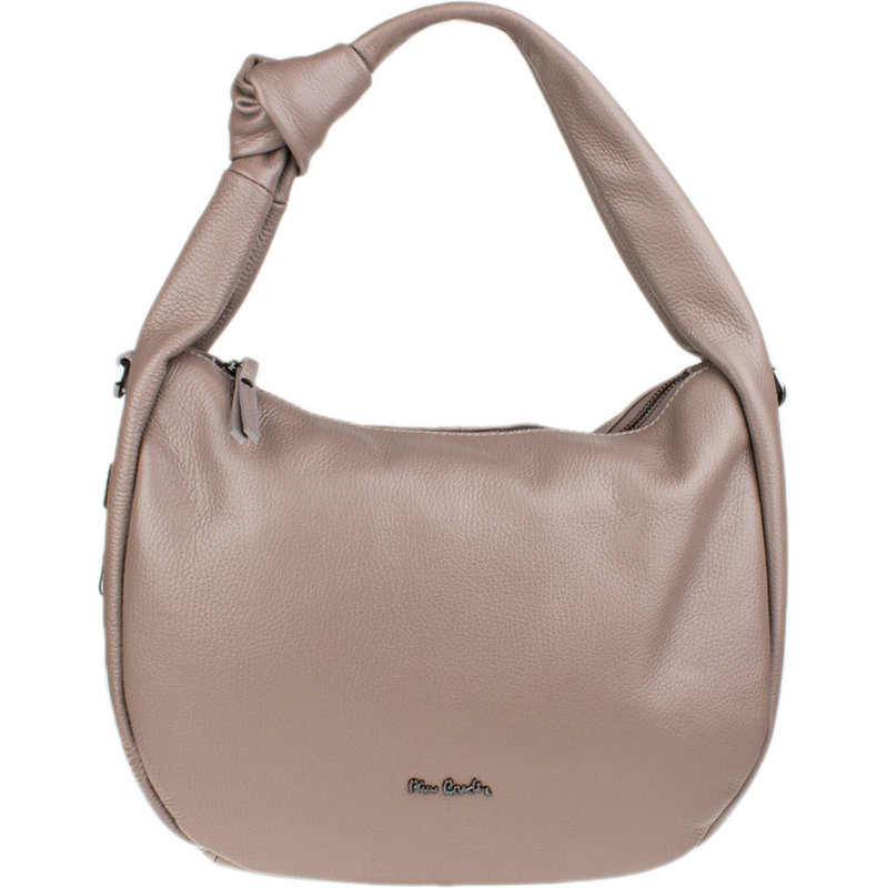 Sivá kožená talianska kabelka Pierre Cardin 13001 Taupe NovaKabelka.sk 66353875
