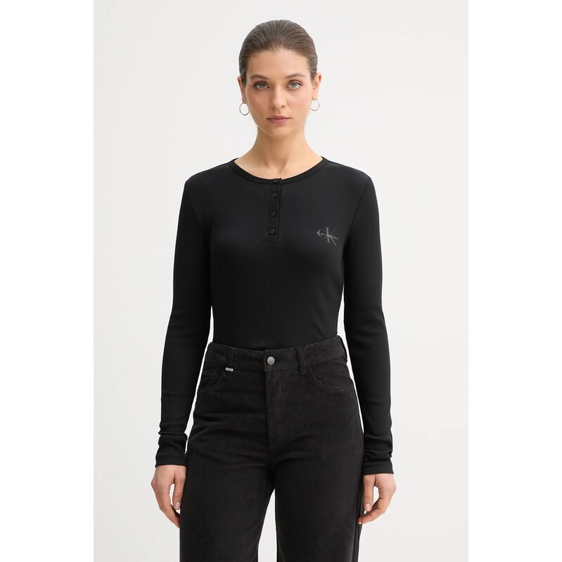 Tričko s dlhým rukávom Calvin Klein Jeans 66515310