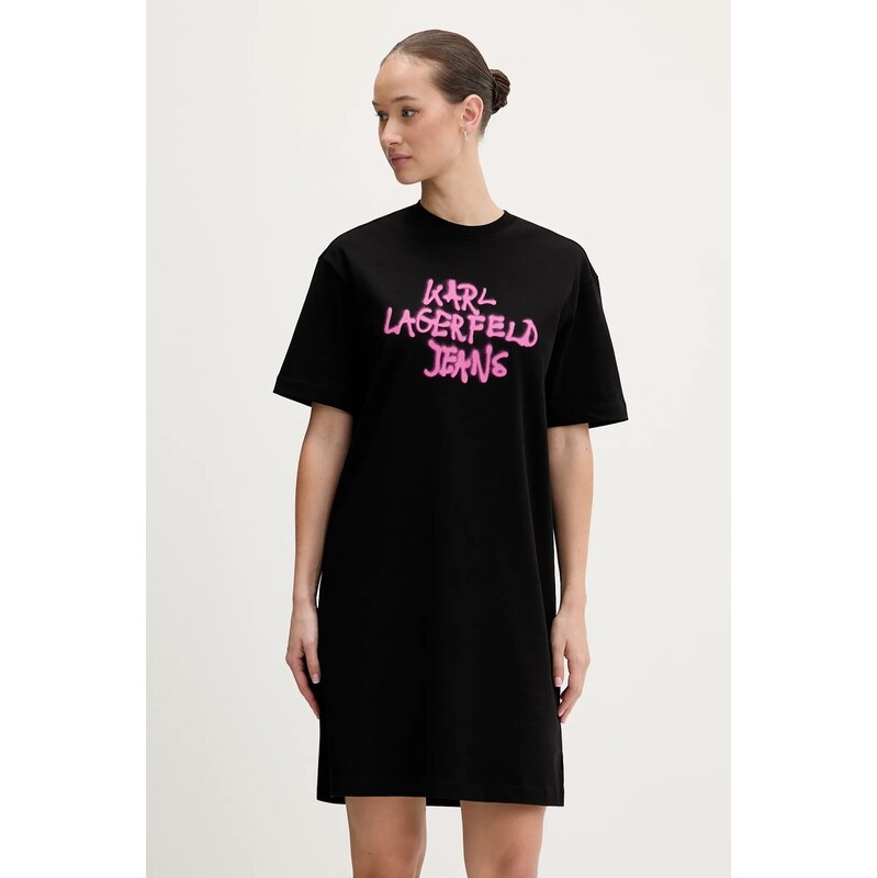 Bavlnené šaty Karl Lagerfeld Jeans 66354258