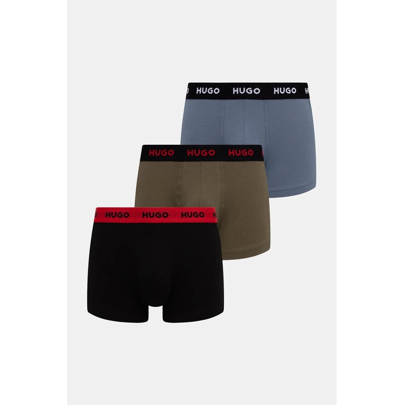Boxerky HUGO 3-pak TRUNK TRIPLET PACK 66708284