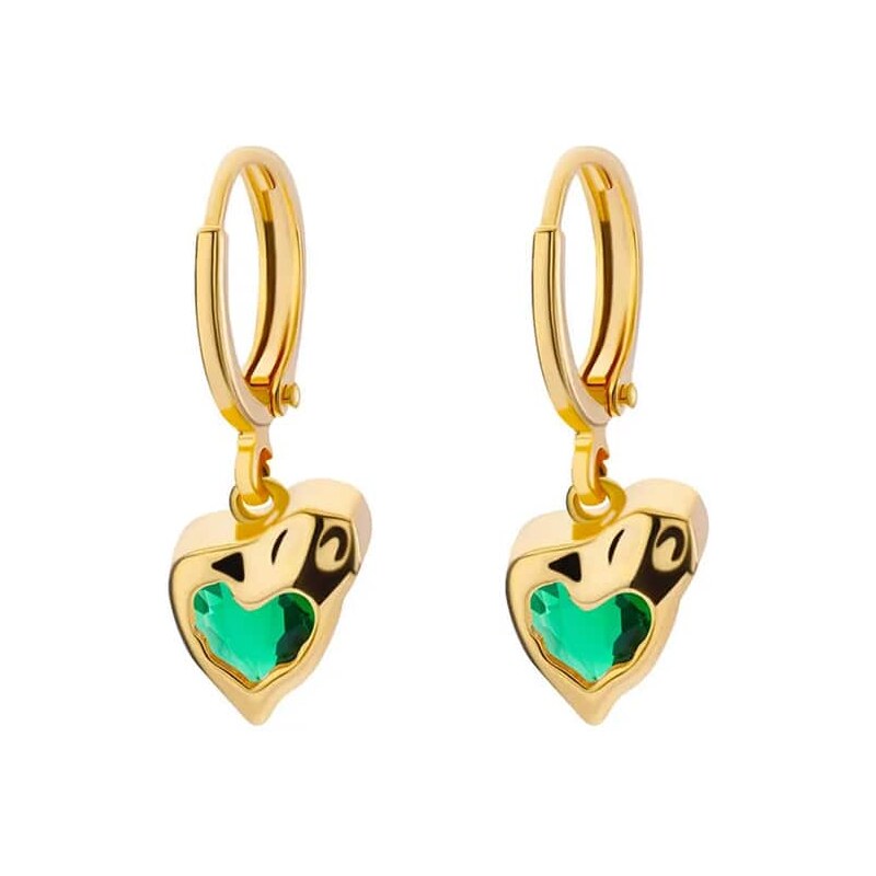 Oceľové náušnice Glare 678 66354044