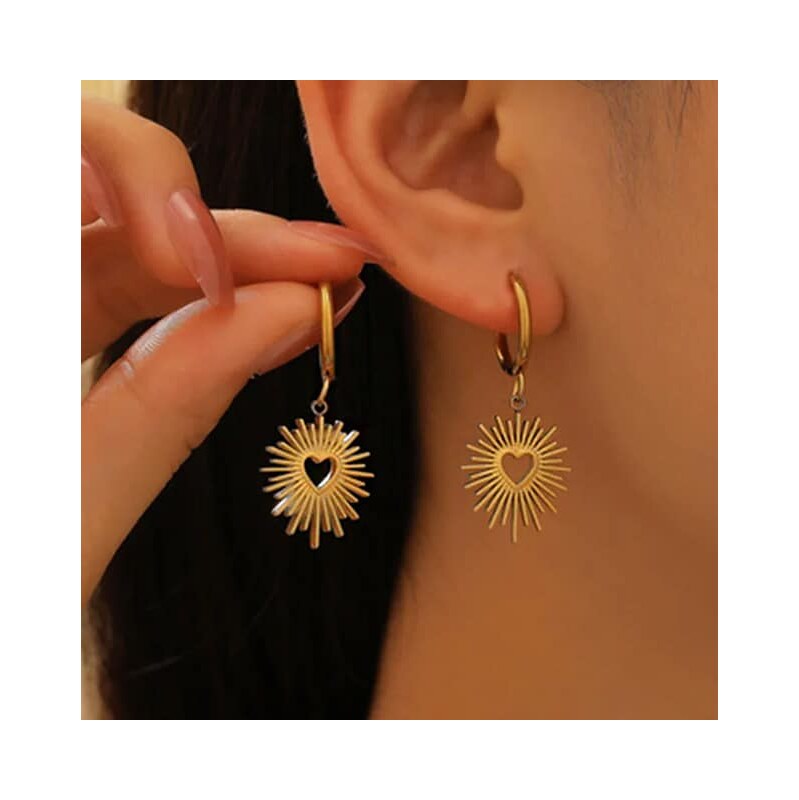 Oceľové náušnice Glare 686 66354051