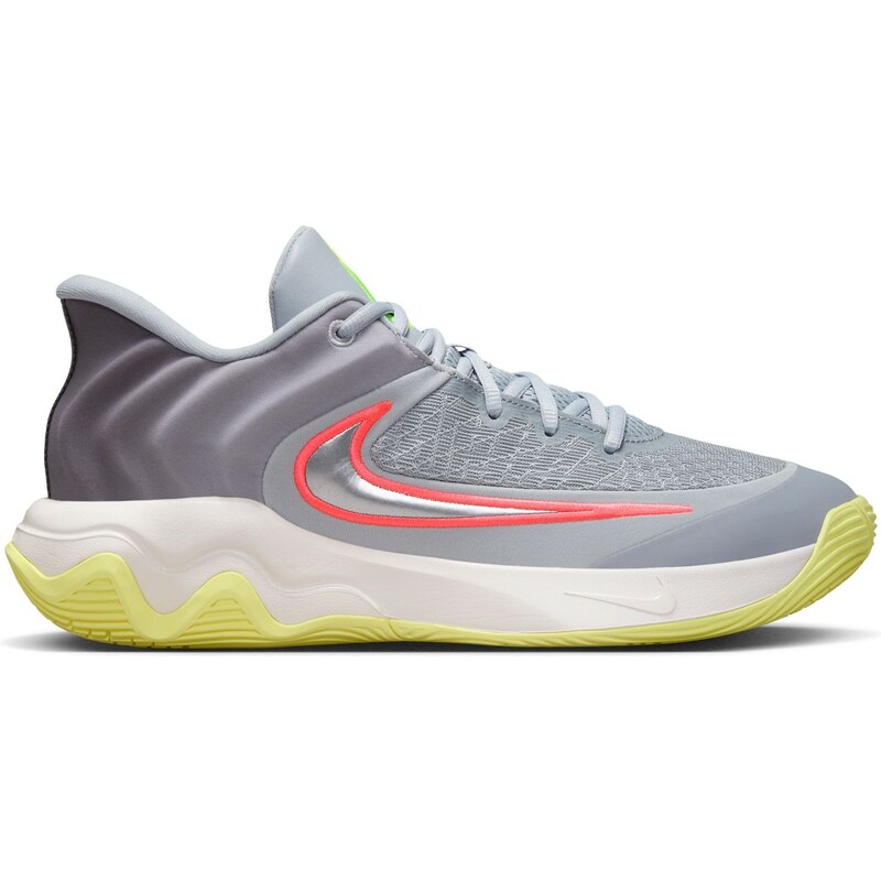 Nike Giannis Immortality 4 Wolf Grey Luminous Green - Pánske - Tenisky 66362071