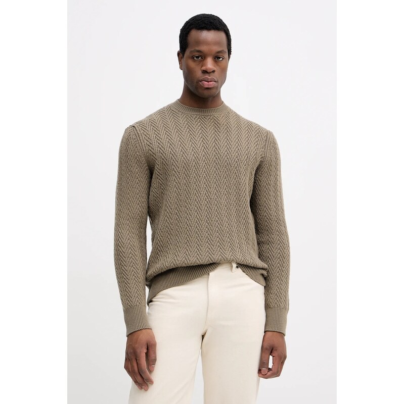 Vlnený sveter BOSS H-Hitalo 66363290