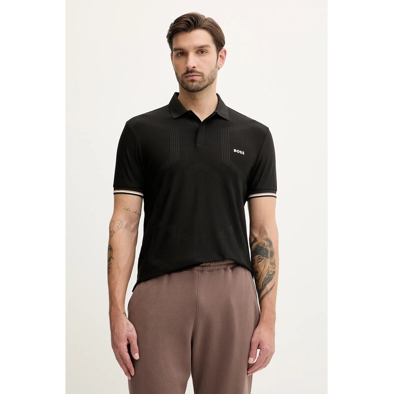 Polo tričko BOSS Green PL_GOC Chip Hexa 66393201